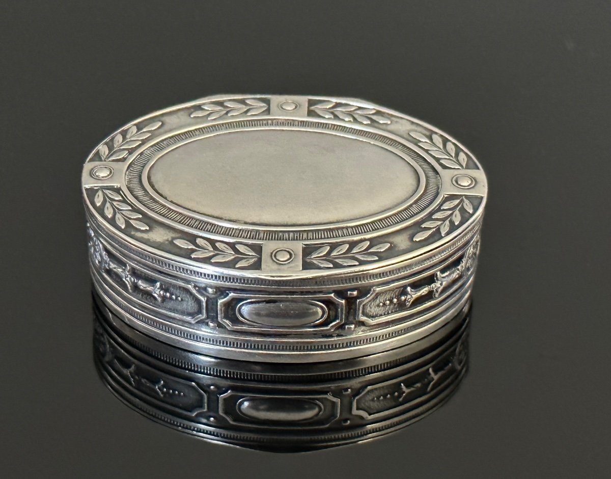 Box In Sterling Silver Period Late Nineteenth-photo-1