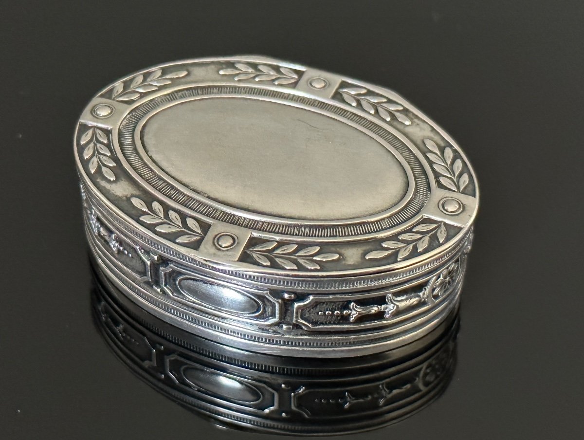 Box In Sterling Silver Period Late Nineteenth-photo-3