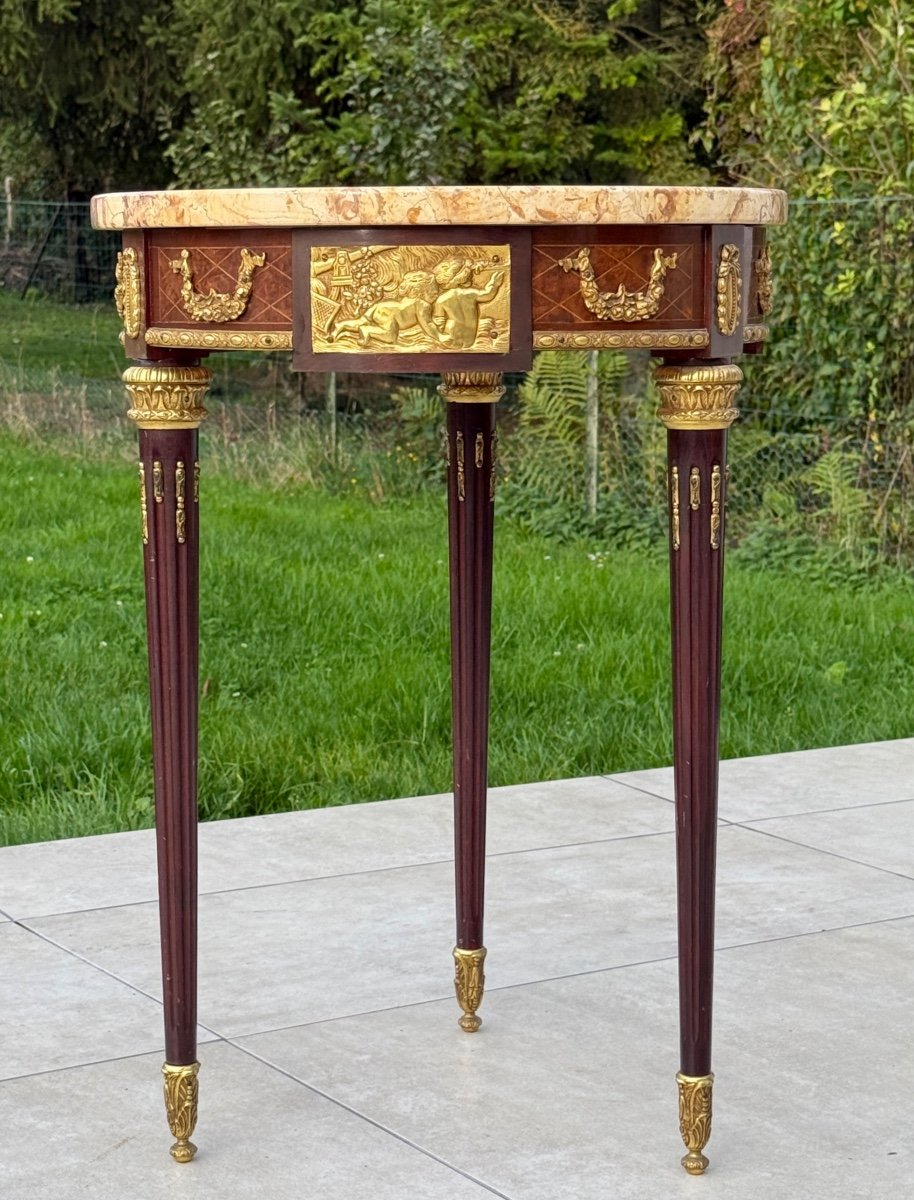 Gueridon Side Table Louis XVI Style Circa 1900