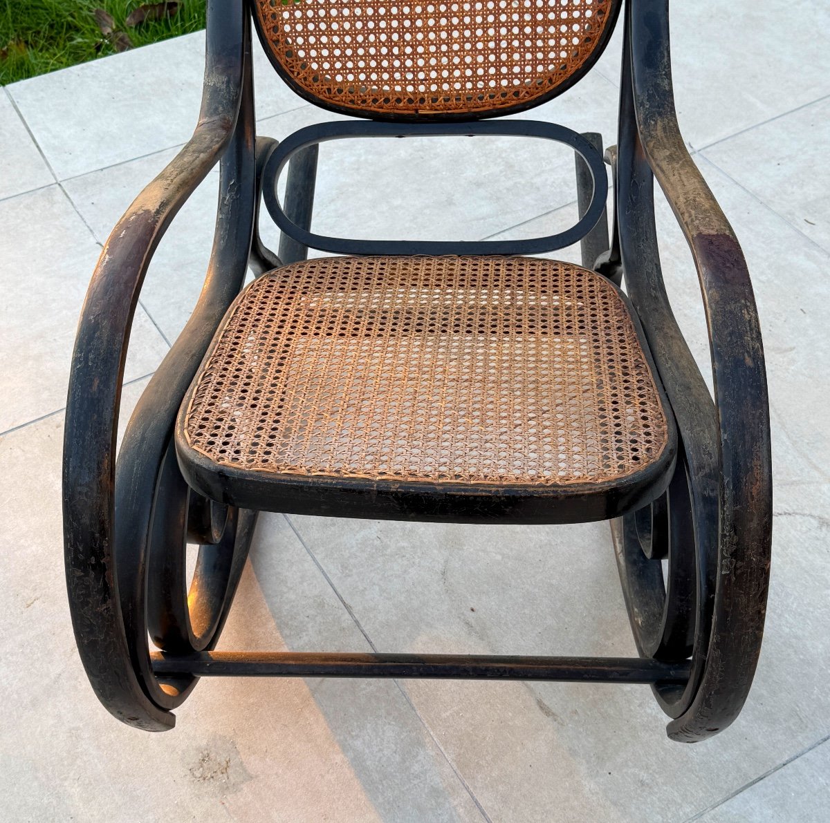 Set Of Two Rocking Chairs Circa 1970-photo-1