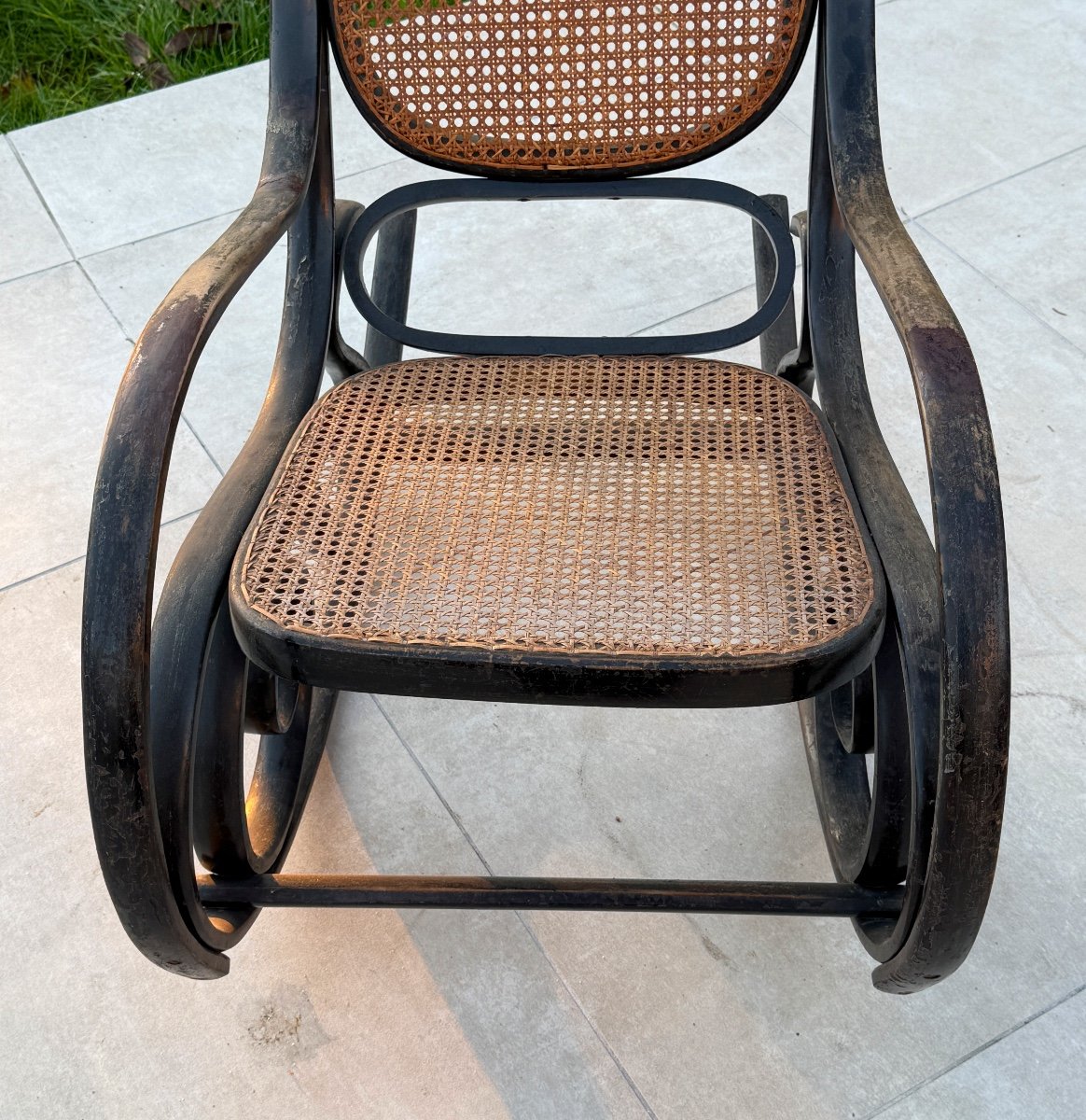 Set Of Two Rocking Chairs Circa 1970-photo-3