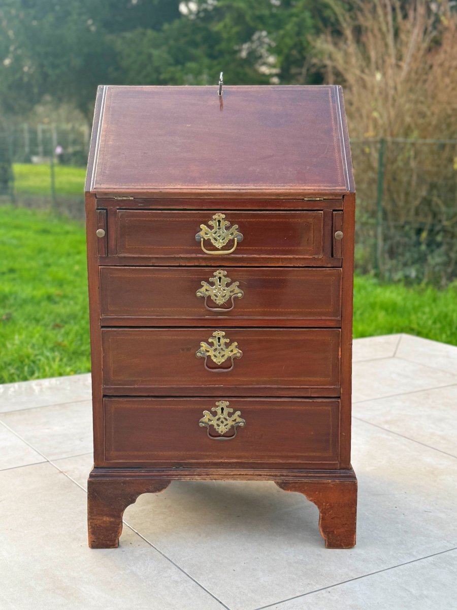 Small English Sloping Desk Early 19th Century-photo-2