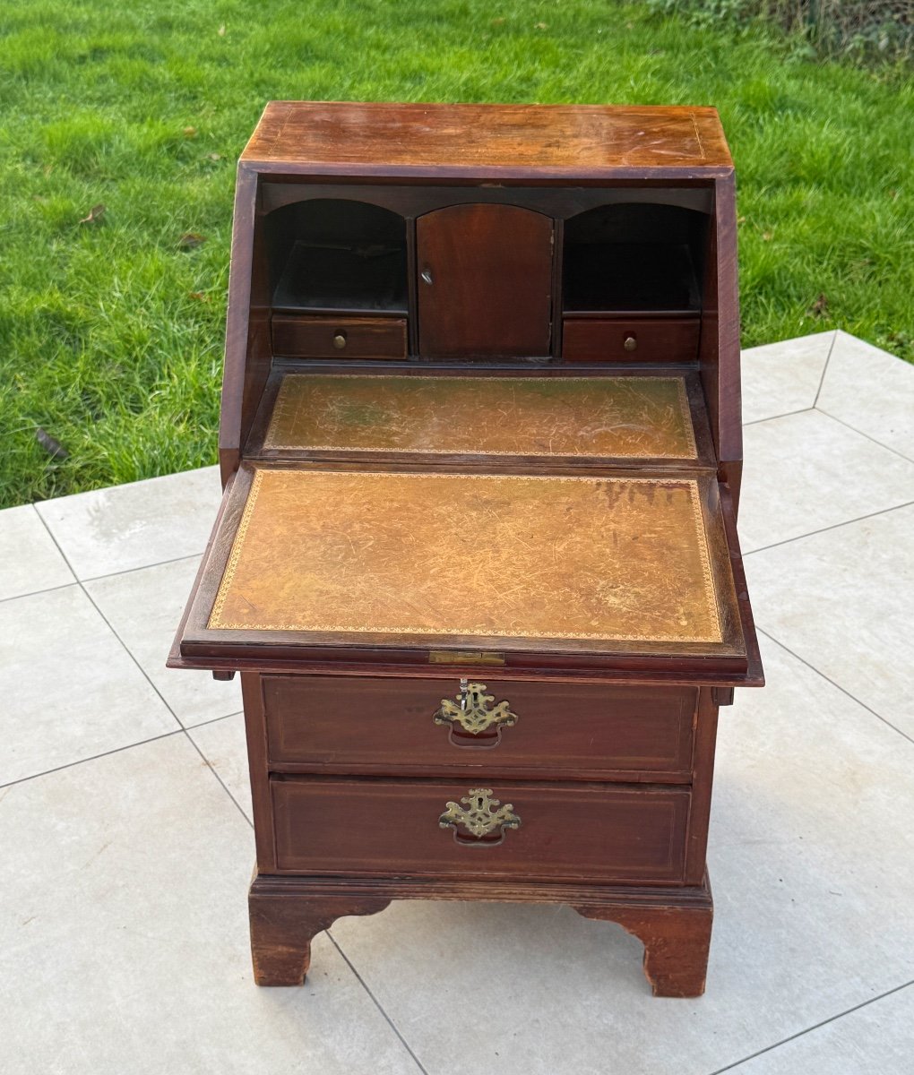 Small English Sloping Desk Early 19th Century-photo-3