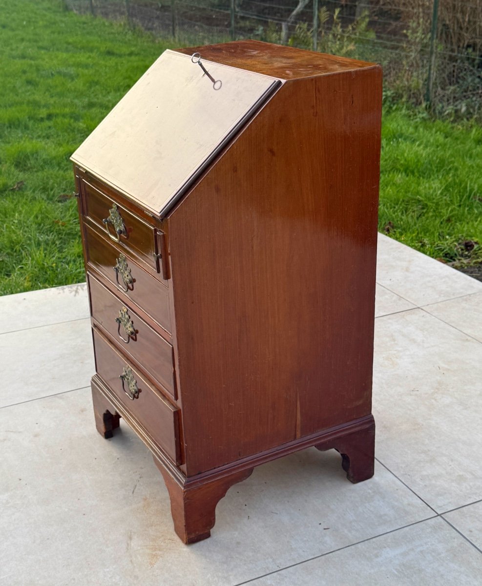 Small English Sloping Desk Early 19th Century-photo-4