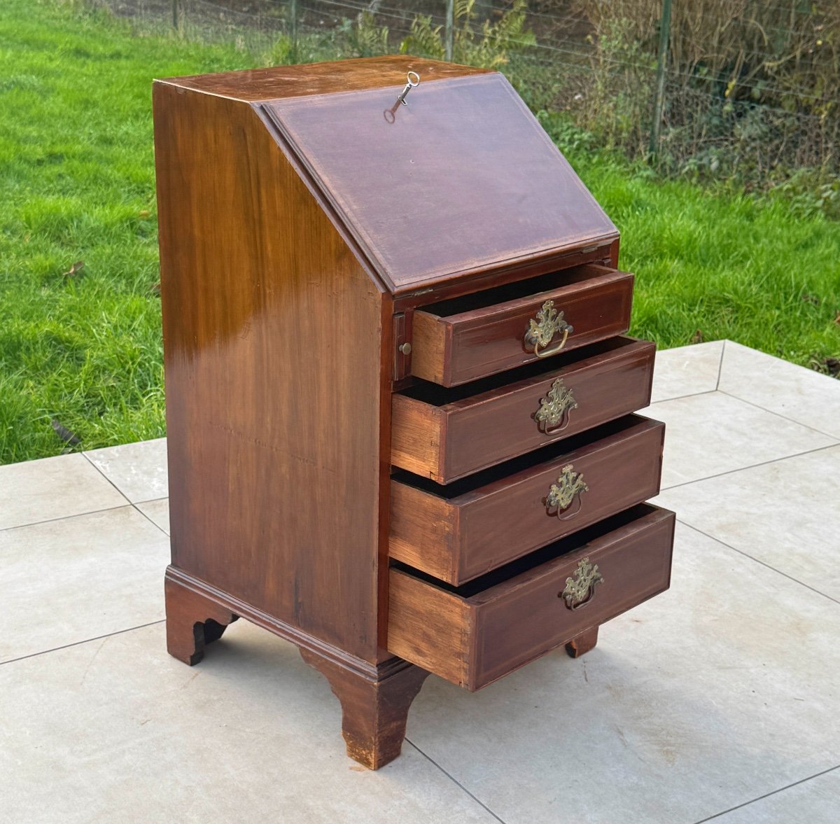 Small English Sloping Desk Early 19th Century-photo-1