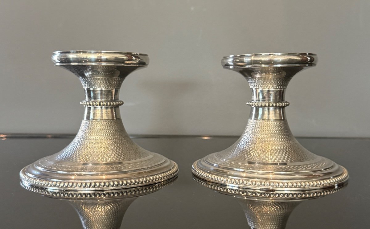 Cailar Bayard, Pair Of Louis XVI Style Display Cups Circa 1920-photo-7