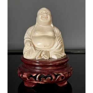 Proantic: Ancien Bouddha Rieur En Ivoire Chine époque 1920 Chinoiseri