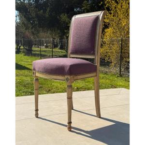 Directoire Period Lacquered Wooden Chair