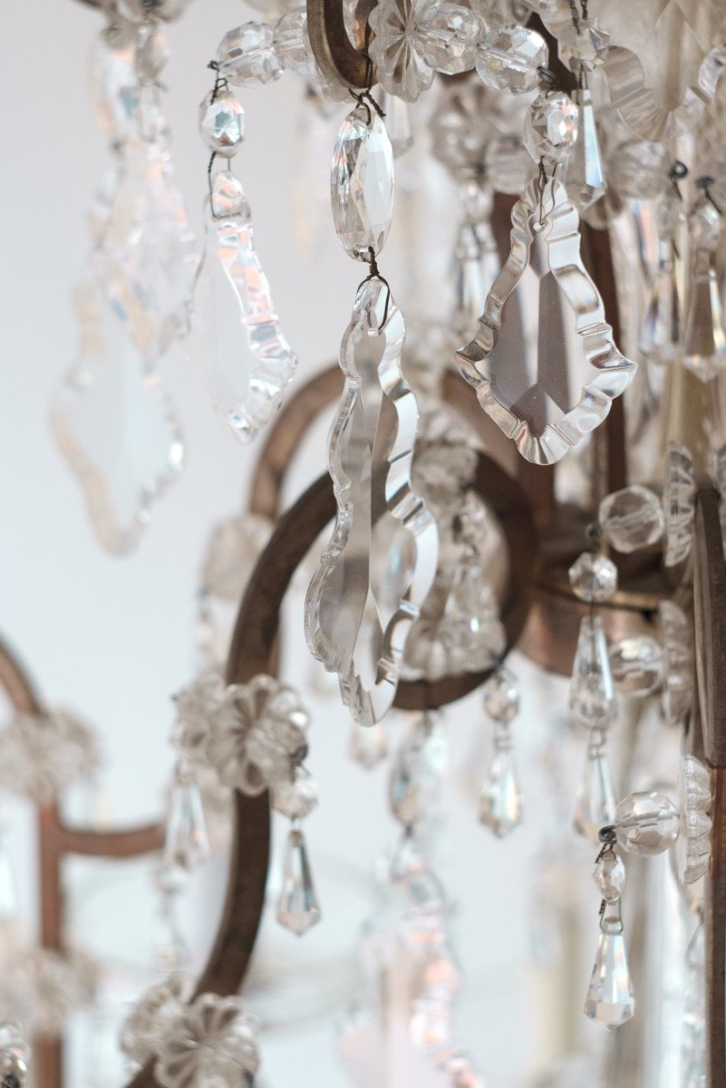 Murano Crystal Chandelier-photo-2