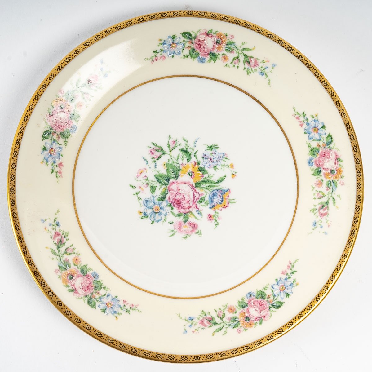 Promotion Spéciale -50 \%| Service De Table, Porcelaine Limoges Vintage| 54 Pièces Pour 12 Pers-photo-1