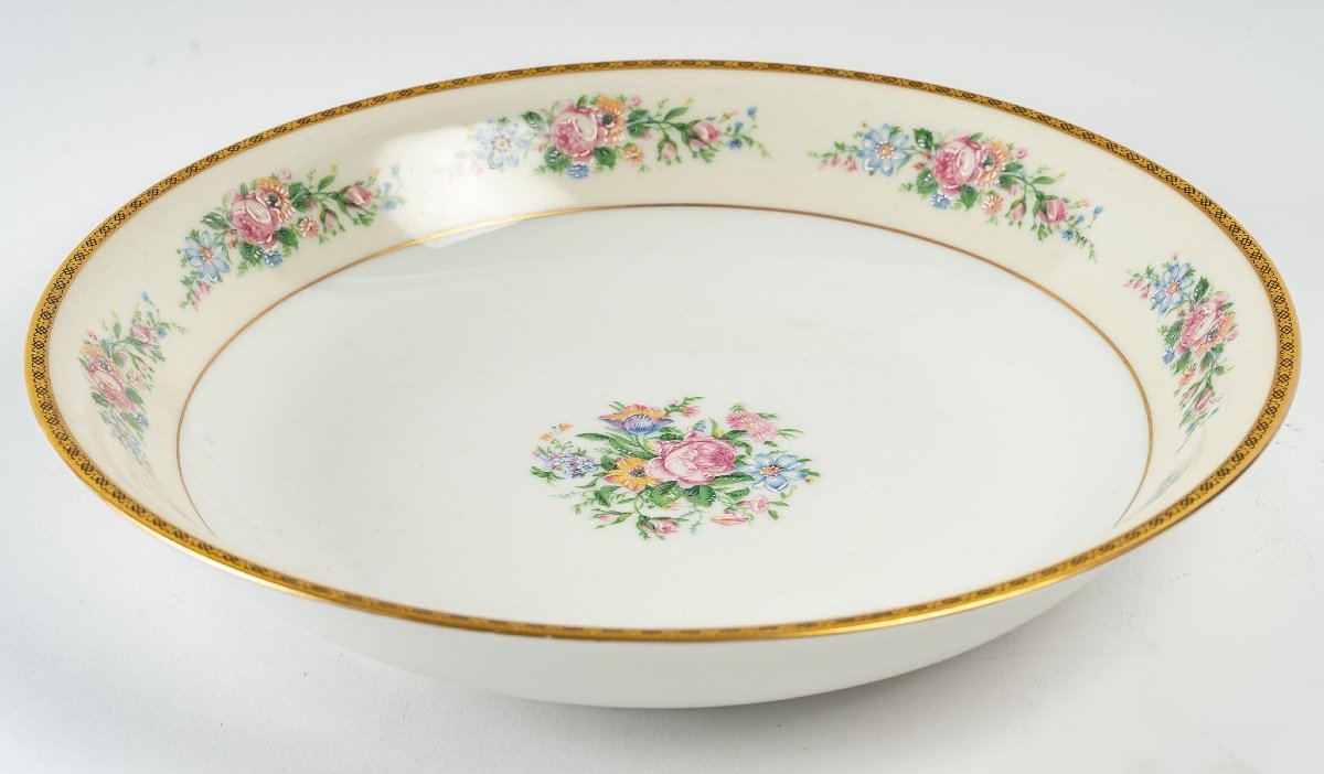 Promotion Spéciale -50 \%| Service De Table, Porcelaine Limoges Vintage| 54 Pièces Pour 12 Pers-photo-8