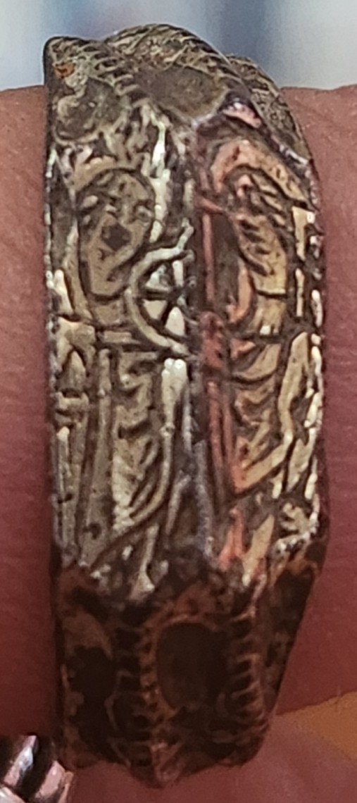 Medieval Iconographic Ring England 15th Century