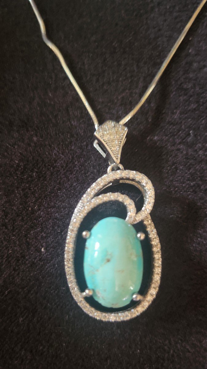 Silver And Turquoise Adornment-photo-2