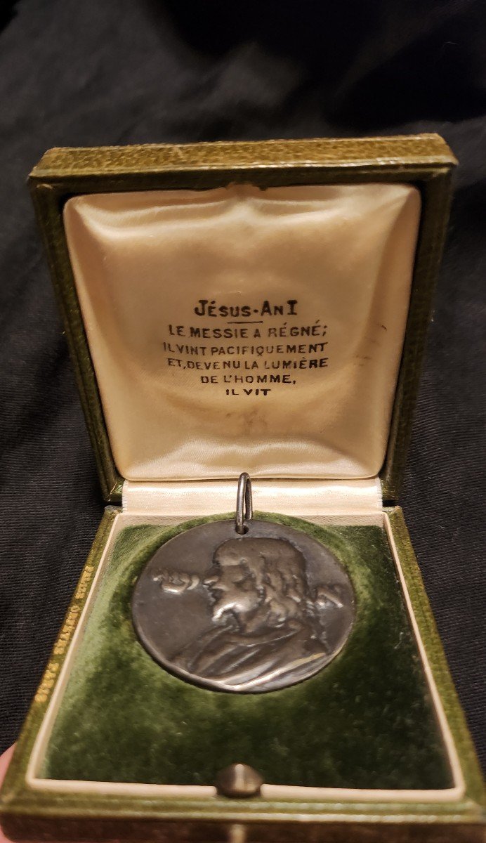 Medaille Argent Campo Dei Fiori De L Orfevre Falize-photo-3