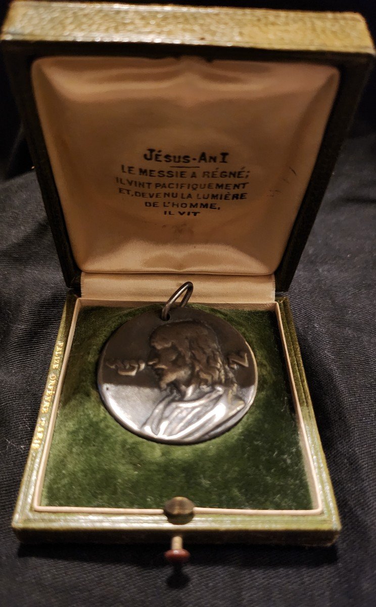 Medaille Argent Campo Dei Fiori De L Orfevre Falize-photo-4