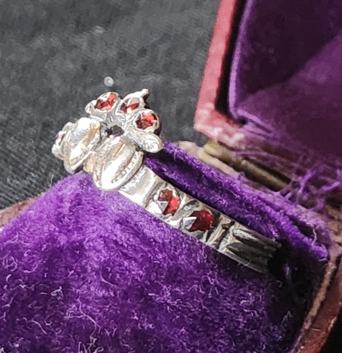 Ring Called "to Duchess Anne" 19th Century-photo-2