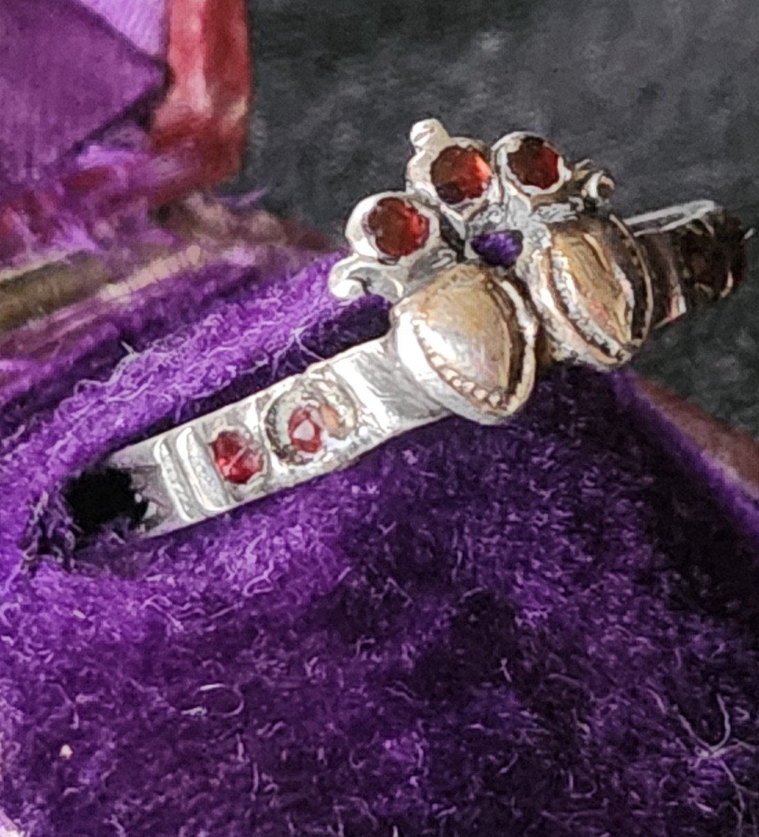 Ring Called "to Duchess Anne" 19th Century-photo-3