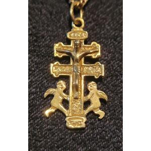 Collier Croix Caravaca En Or