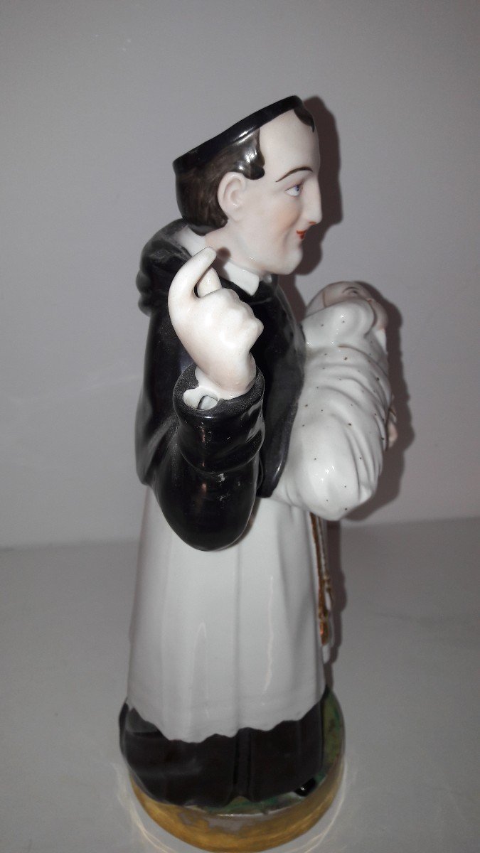 Anthropomorphic Tisaniere Saint Vincent De Paul-photo-3