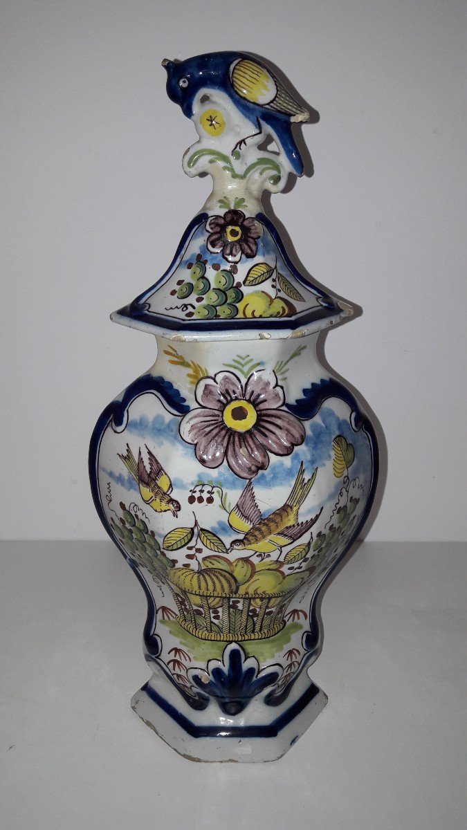 Pot Couvert De Delft