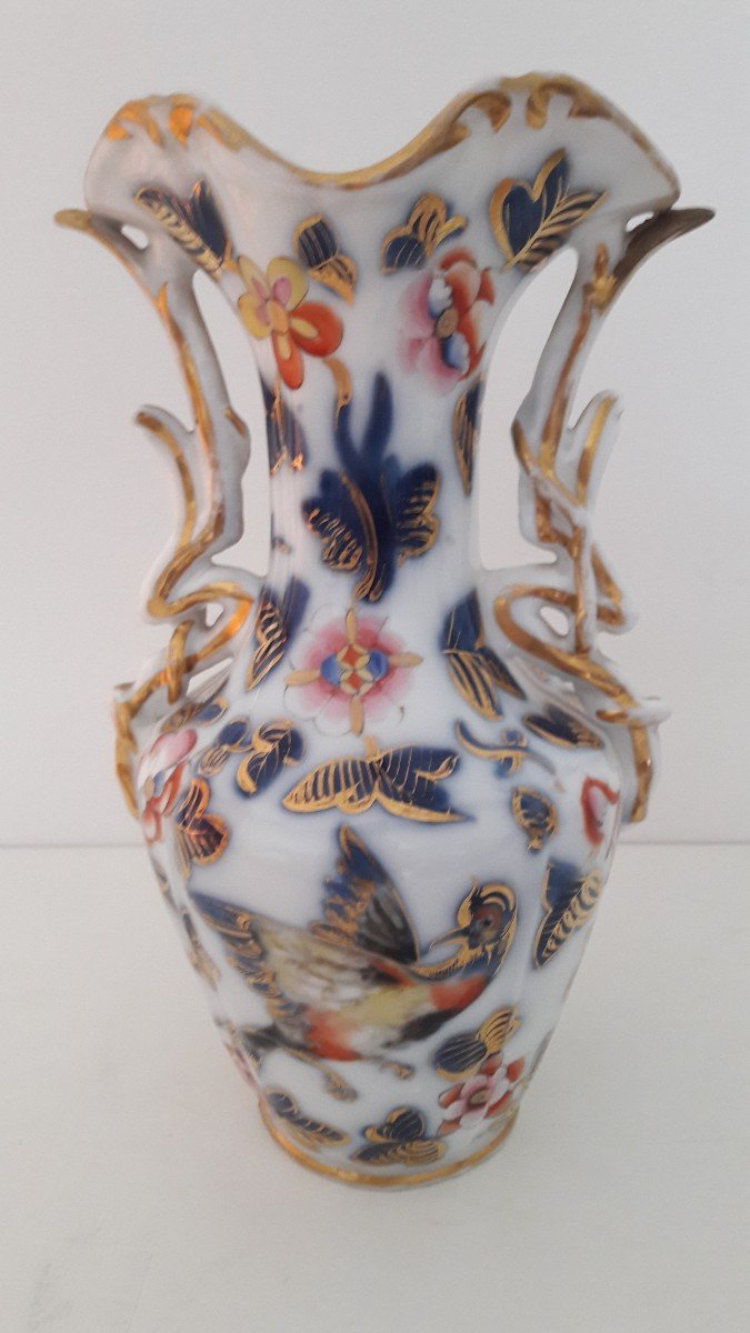 Vase En Porcelaine De Bayeux-photo-4