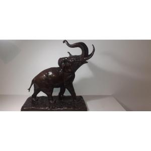 Large Bronze From Barye