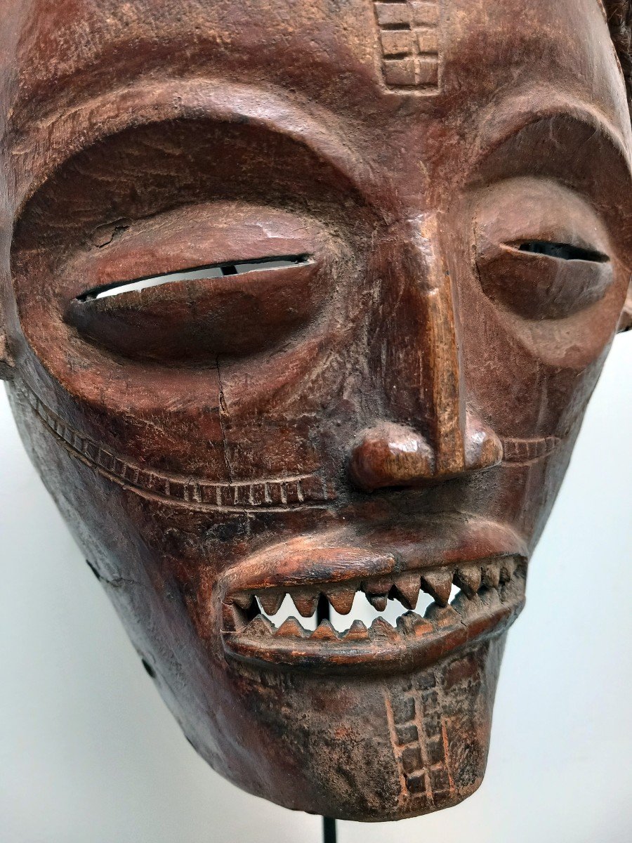 Tchokwé Dance Mask, Democratic Republic Of The Congo-photo-1