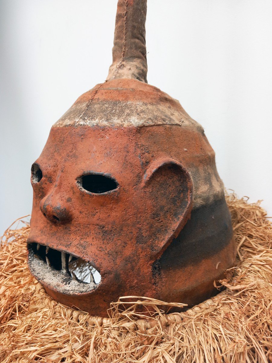 Kalelwa Chokwe Mask Democratic Republic Of Congo /angola-photo-3