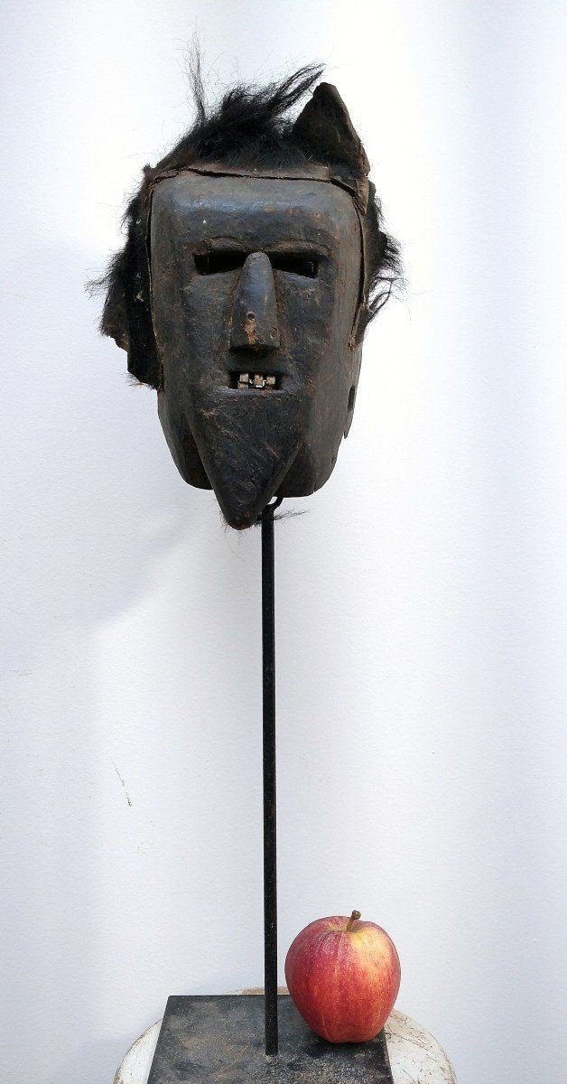 Zaramo Sukuma Mask Tanzania With Scalp-photo-3