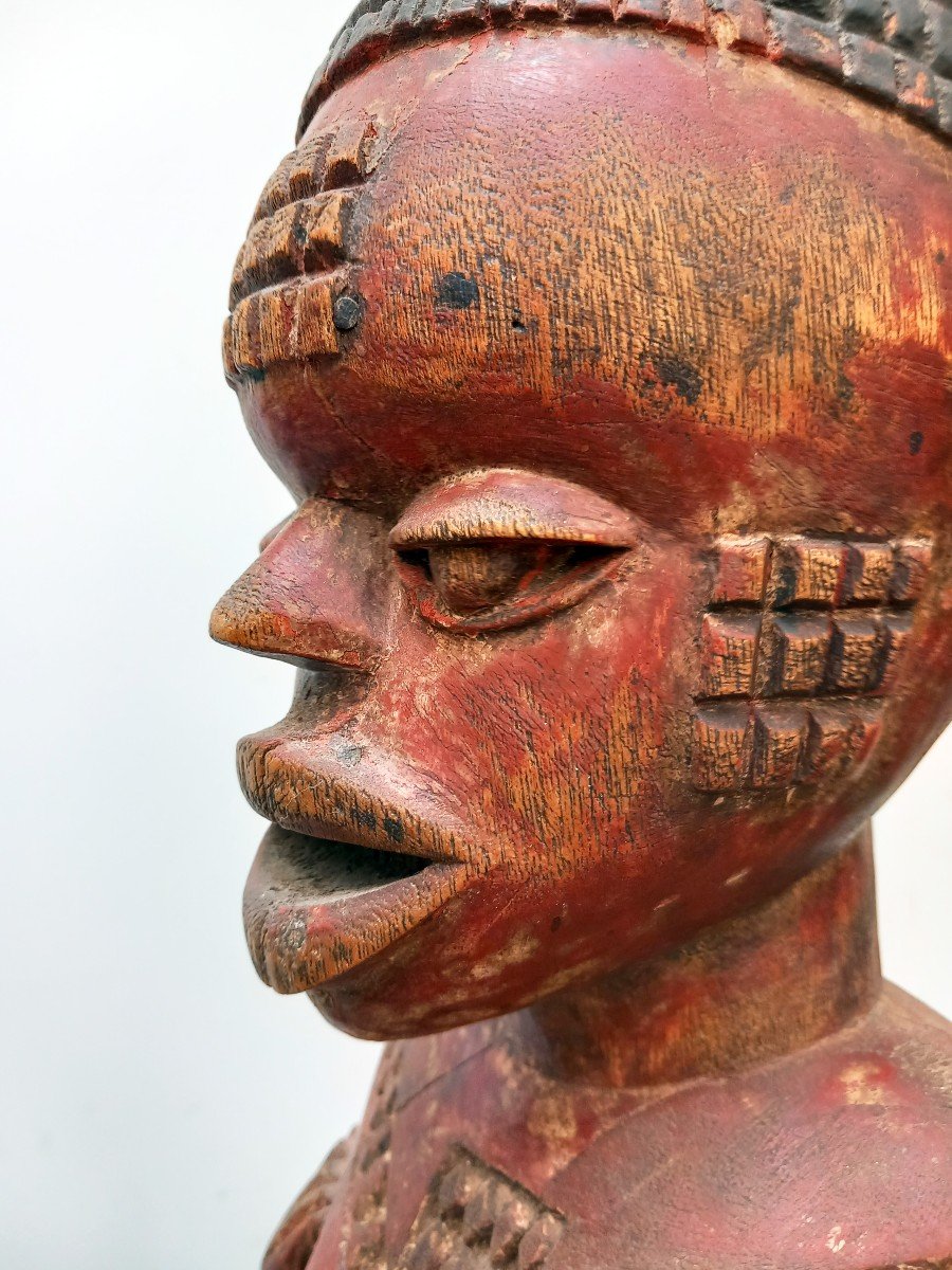 Grande Statue Ibo Ou Igbo Du Nigeria-photo-3