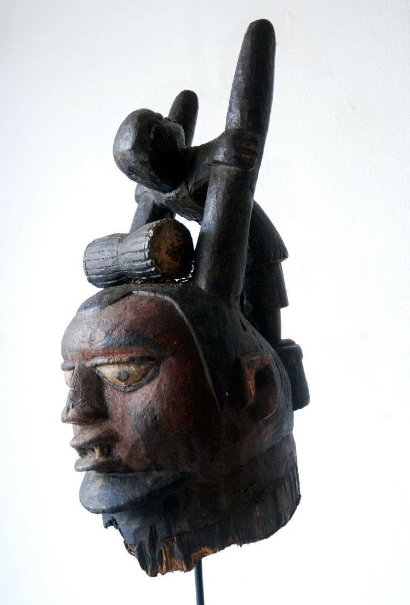 Crest Gelede Yoruba Nago Nigeria-photo-4