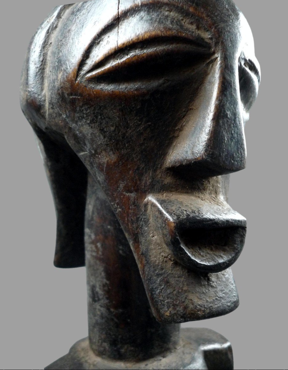 Songye Janus Fetish Statue Drc Democratic Republic Of Congo-photo-2