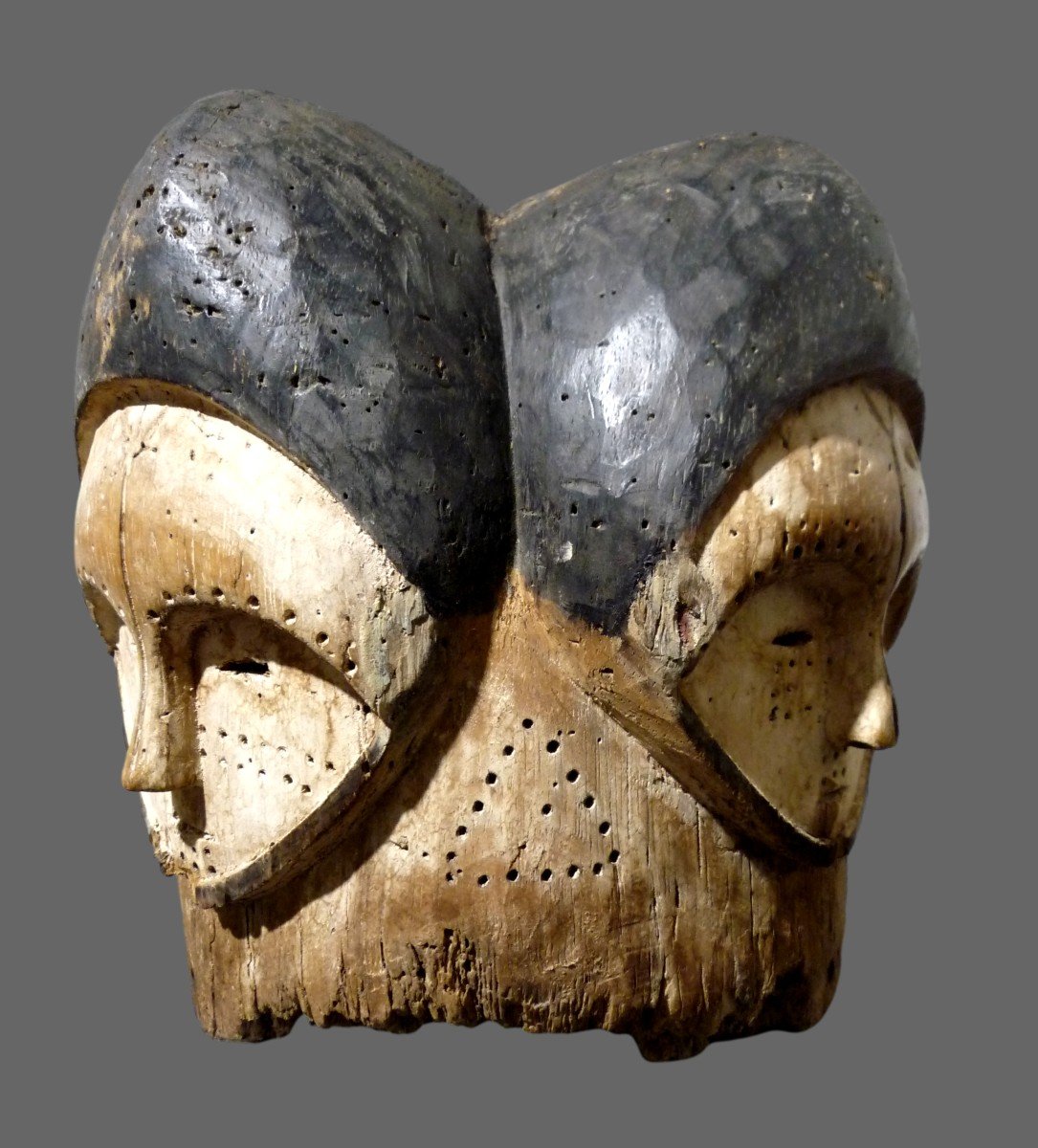 Masque Casque Ngontang Fang Gabon-photo-2