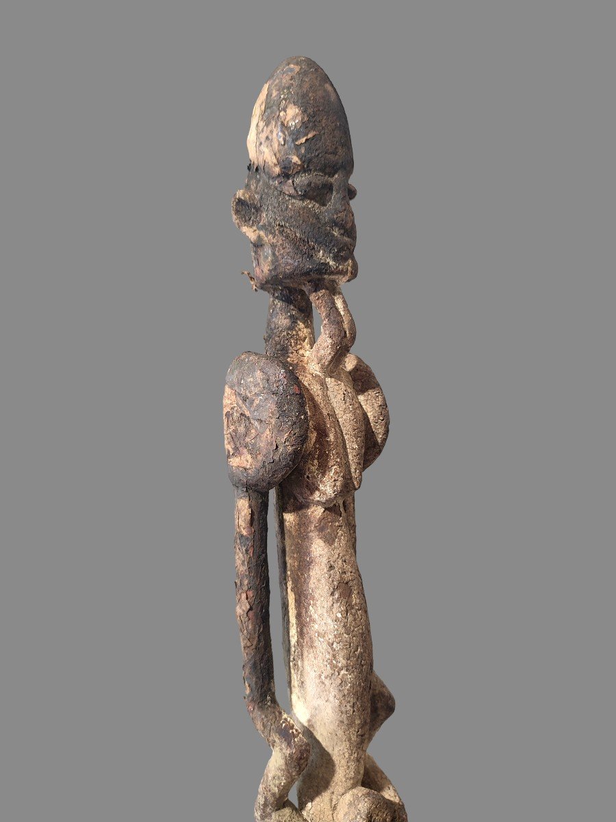 Dogon Mali Ancestor Altar Statue -photo-3