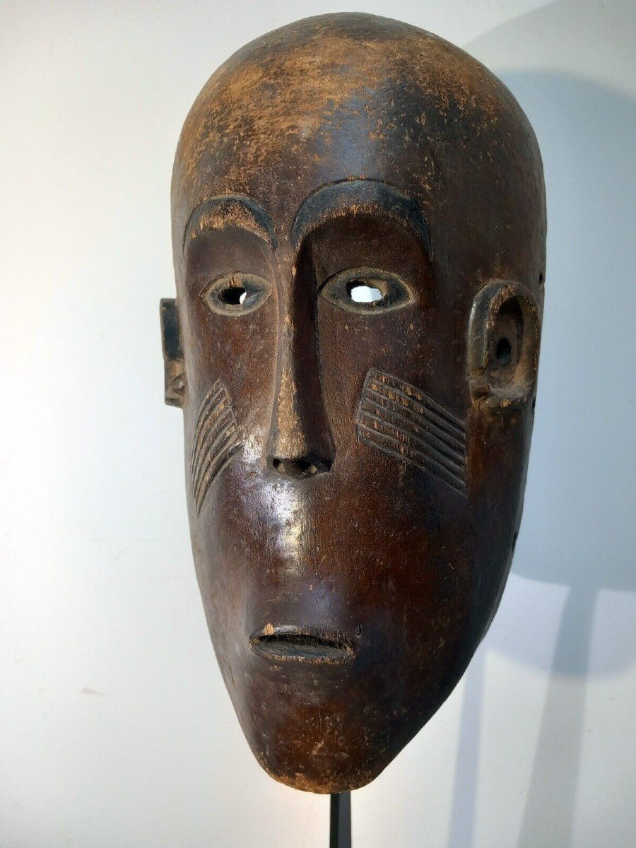 Lwena Mask, Luvale Or Lovale Mbunda, Angola Zambia Or Zaire-photo-2