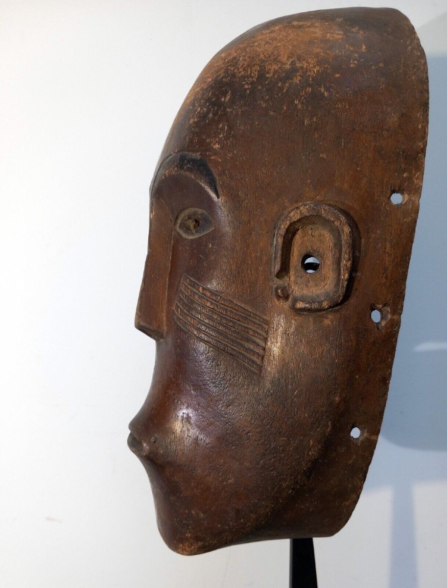 Lwena Mask, Luvale Or Lovale Mbunda, Angola Zambia Or Zaire-photo-1