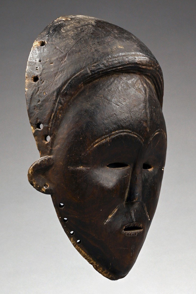 Lwena Mask, Luvale Or Lovale Mbunda, Angola Zambia Or Zaire-photo-4