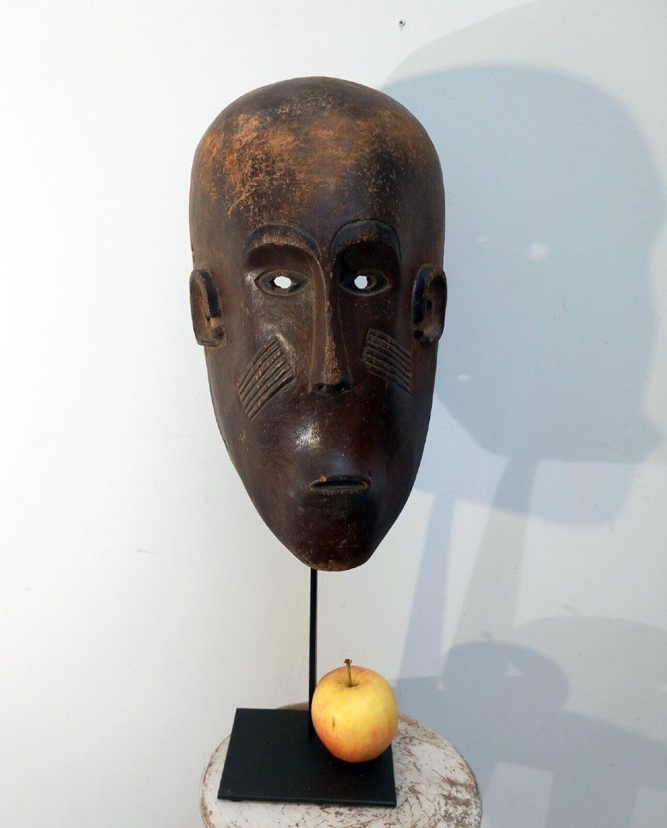 Lwena Mask, Luvale Or Lovale Mbunda, Angola Zambia Or Zaire