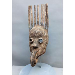 Masque Dan Maou à Peigne Cote d'Ivoire