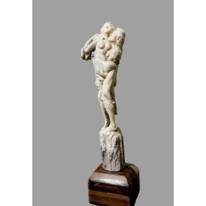 Sculpture érotique En Corne , Statue De Marin, Curiosités, Erotica