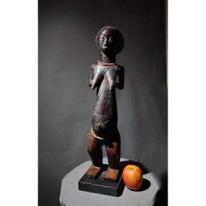 Large Luba Female Statue.