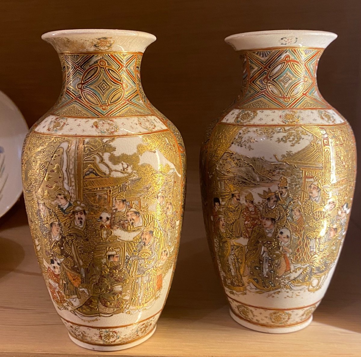 Pair Of Japanese Vases-photo-1