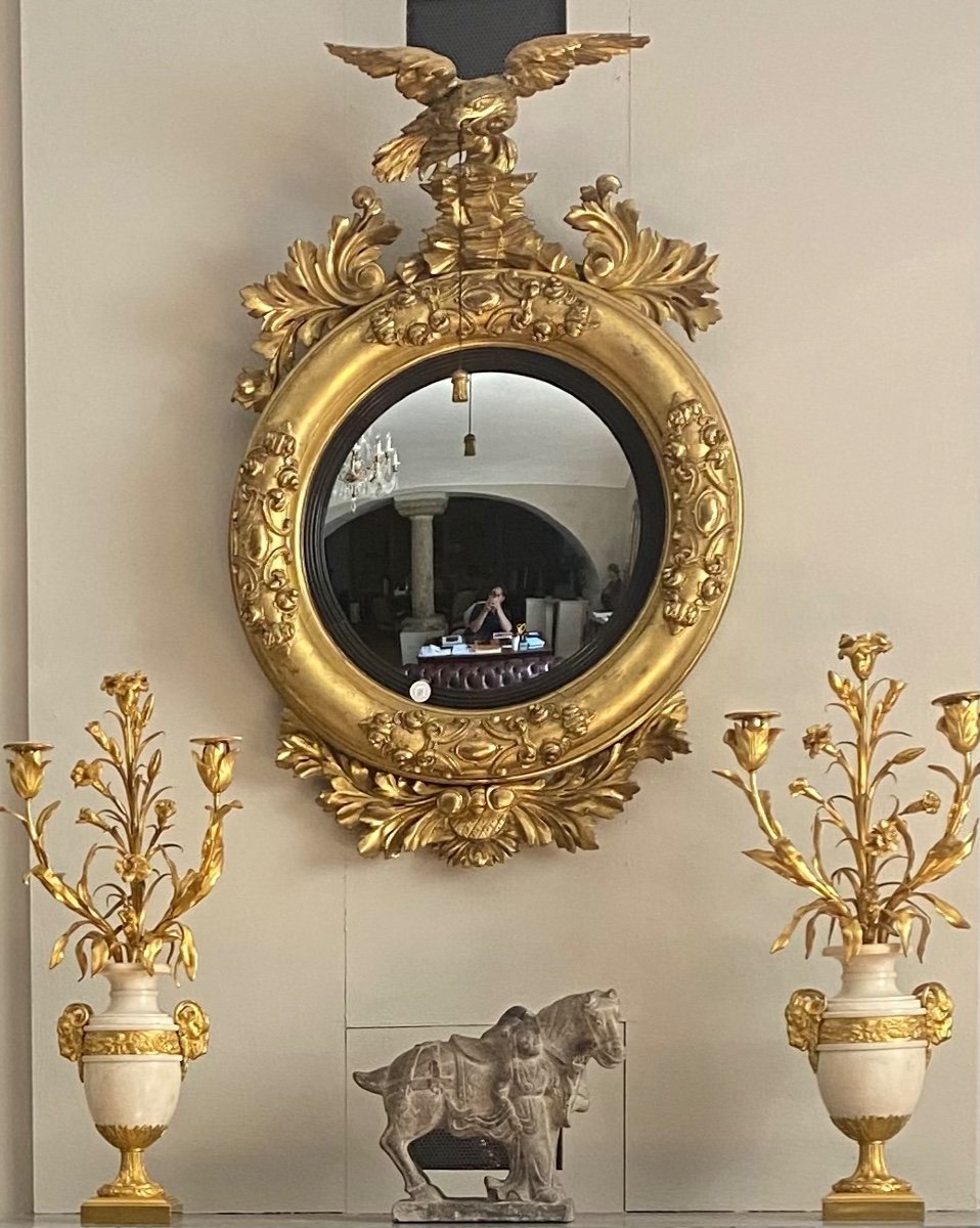 Miroir Rengency,napoleone III-photo-2