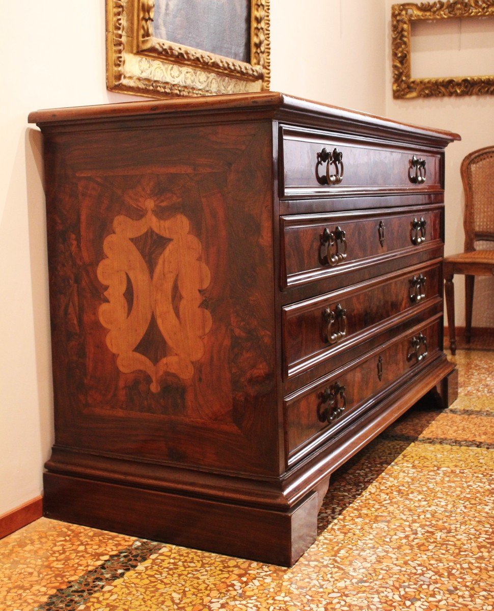 Important 17th-century Inlaid And Panelled Emilian Canterano-photo-4