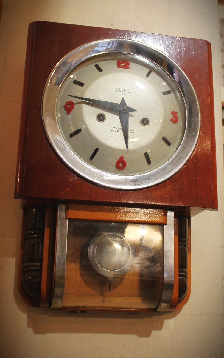 The White Mountain  Wall Clock-photo-3