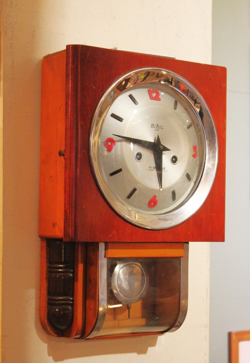 The White Mountain  Wall Clock