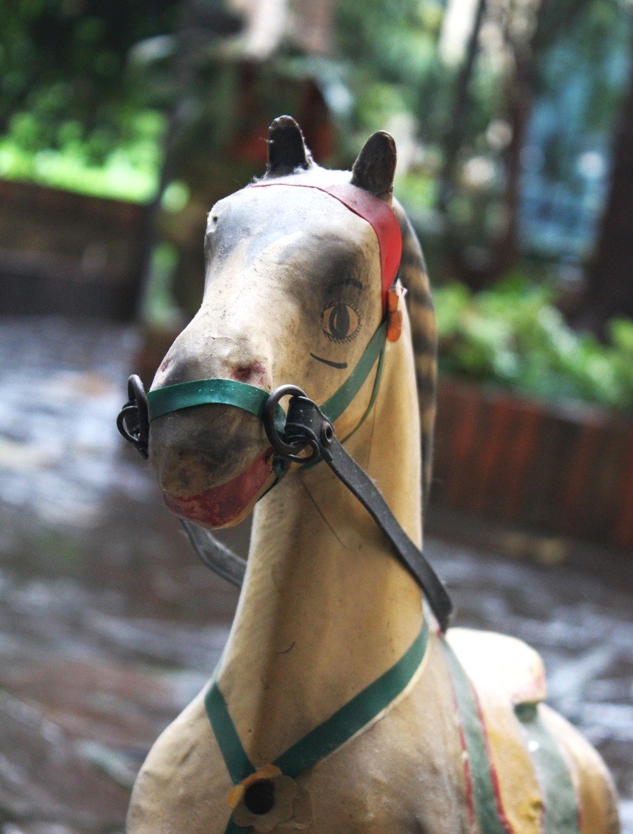 Rocking Horse, First Half Of The Twentieth Century-photo-2