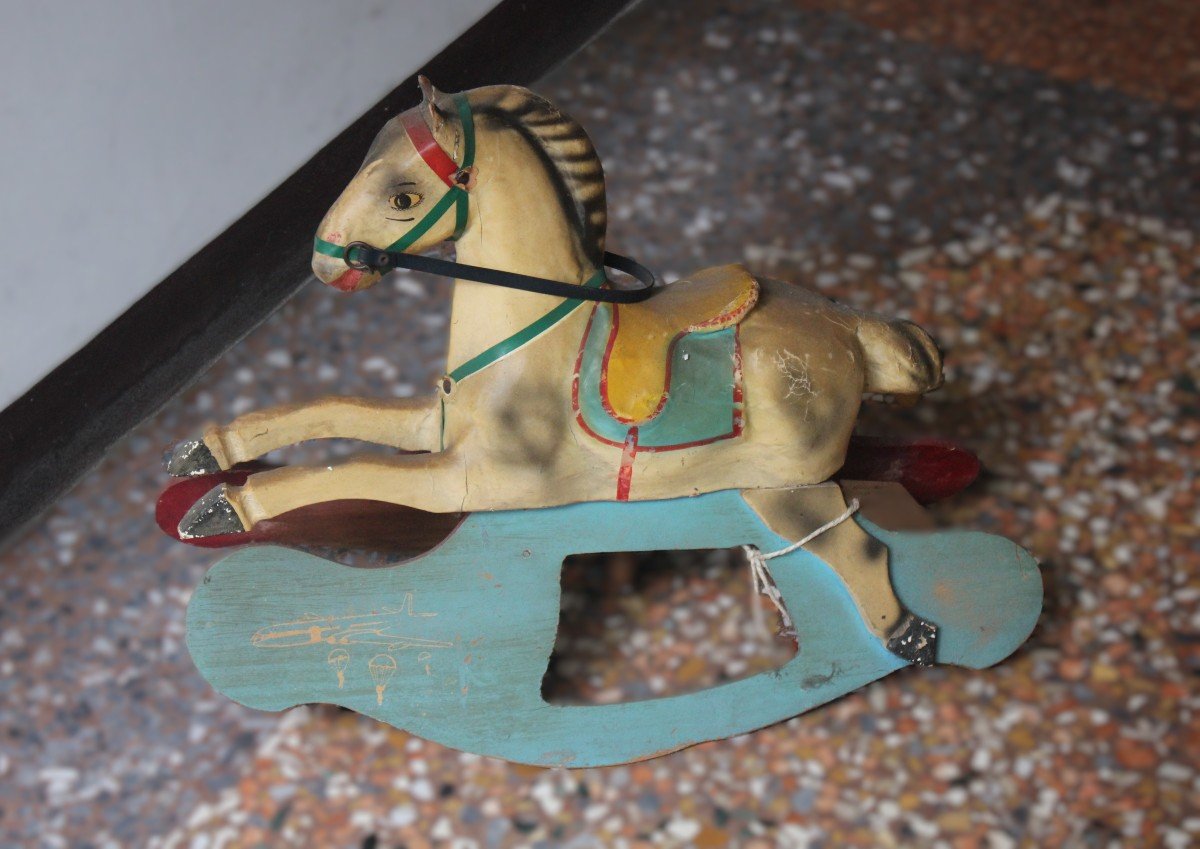 Rocking Horse, First Half Of The Twentieth Century-photo-1