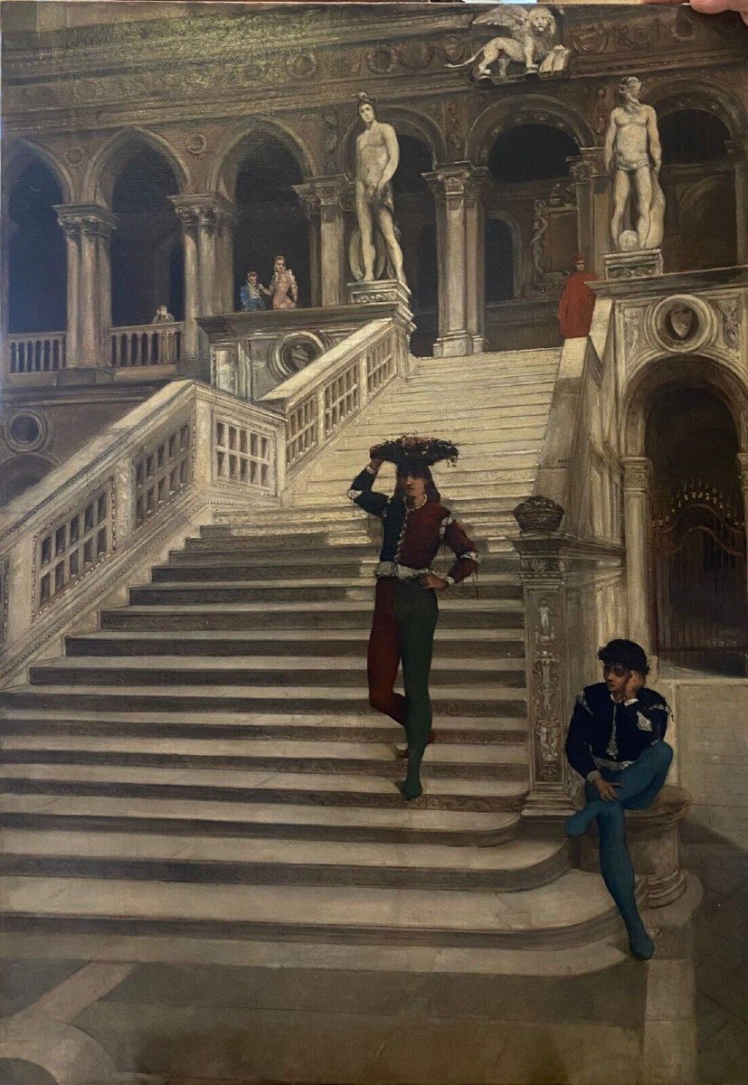 L'Escalier des Géants, Palais des Doges à Venise.