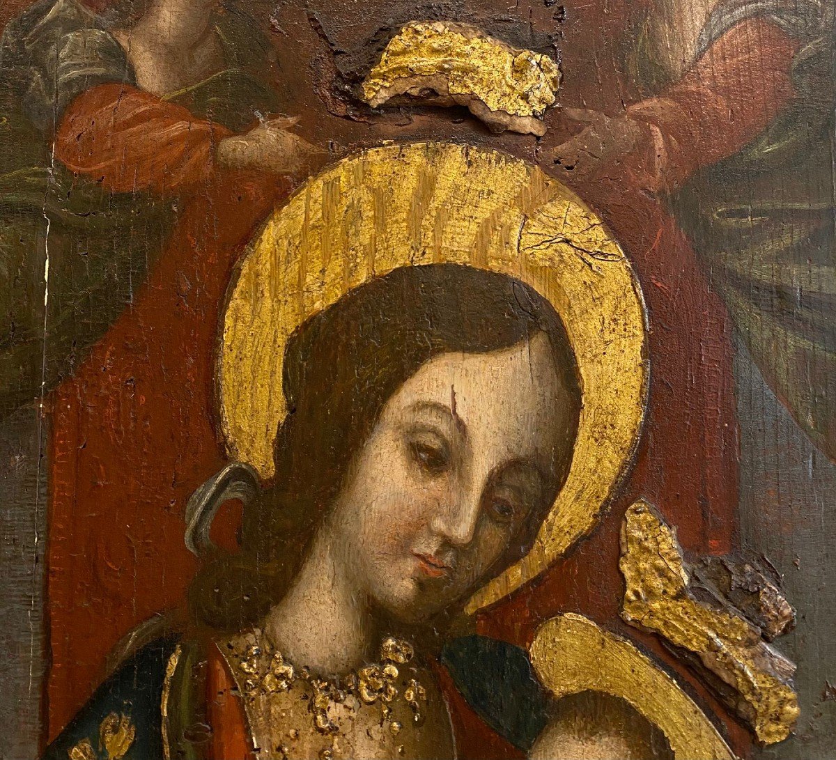 Madonna Di Custonaci, XVII Century.-photo-3